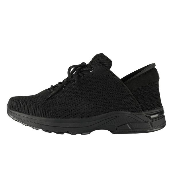 Zeba Shoes | Men's Jet Black (Medium and Extra Wide 4E Available) (Sizes 7-16)
