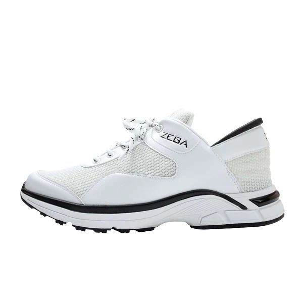 Zeba Shoes | Men's Arctic White (Medium and Extra Wide 4E Available) (Sizes 7-16)