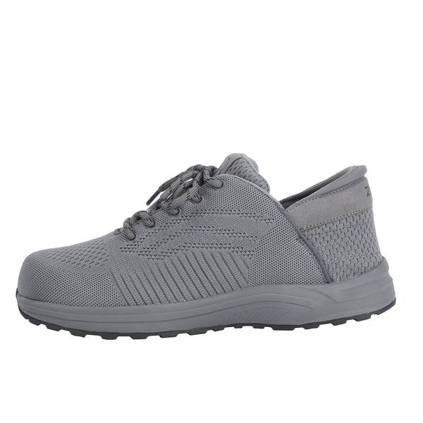 Zeba Shoes | Men's Husky Gray (6E, Extra Extra Wide Only) (Wide Toe Box)